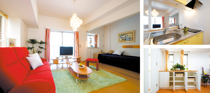 ���_��&�V���v���A�f�U�C�����̍�����ԁ@���ƕ��ɂ��ӂꂽ�Z�܂��B