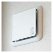 ワンタッチで簡単に換気ができる