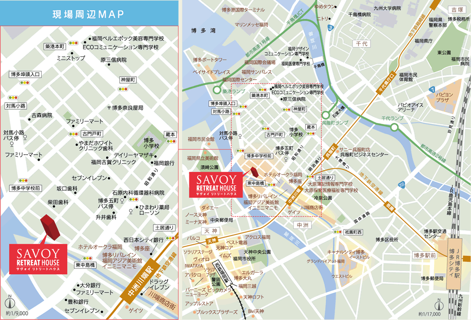 アクセスマップ