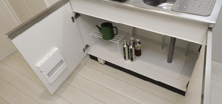 シンク下収納&包丁差し