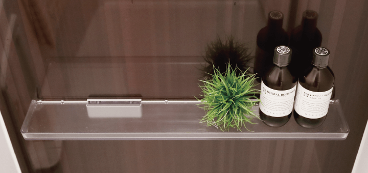 カウンター&収納スペース